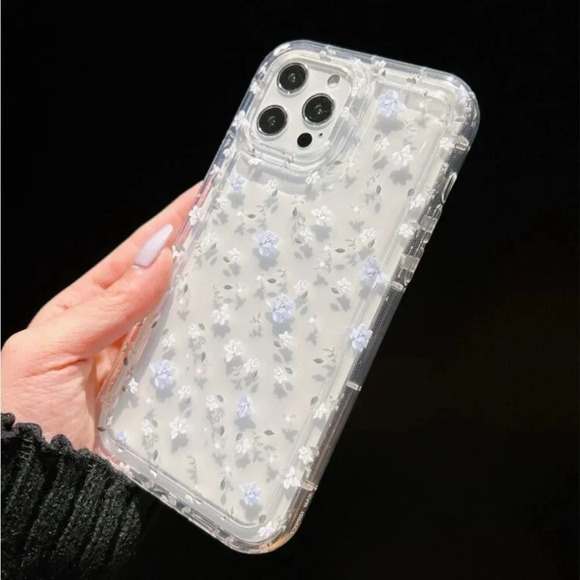 ⚠️Clearance iPhone 14/Pro/Pro Max Flower Print Phone Case - Picture 4 of 4